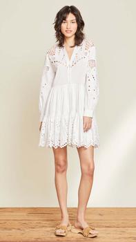 VERONICA BEARD是什么牌子, VERONICA BEARD | Veronica Beard Ariana Dress White商品图片 7折