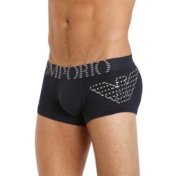 时尚阿玛尼内裤男装, Emporio Armani | EMPORIO ARMANI 男士黑色棉质平角内裤 111866-4A725-00135商品图片 满$100享9.5折, 满折