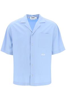 MSGM | Msgm habutai bowling shirt商品图片,5.7折×额外9折, 额外九折