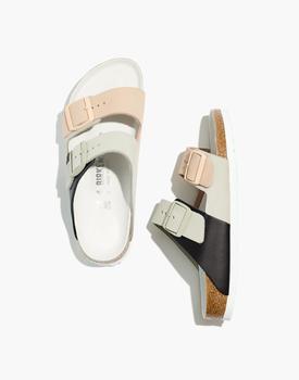 推荐Nubuck Leather Arizona Sandals in Colorblock商品