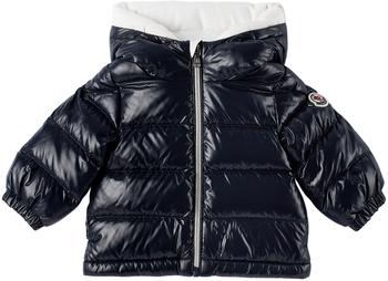 商品Moncler | 海军蓝 Aslan 婴儿羽绒夹克,商家SSENSE CN,价格¥5561图片