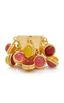 Sylvia Toledano | Sylvia Toledano - 22K Gold-Plated Multi-Gem Candies Ring - Multi - OS - Moda Operandi - Gifts For Her,商家Moda Operandi,价格¥1189