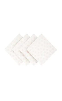 MoDA | Moda Domus - x Sister Parrish Set-of-Four Dolly Linen Napkins - Pink - Moda Operandi,商家Fashion US,价格¥1633