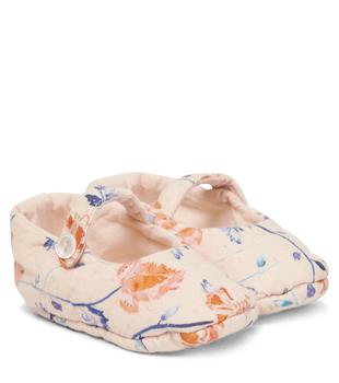 商品Bonpoint | Baby Lilibee floral slippers,商家MyTheresa,价格¥592图片