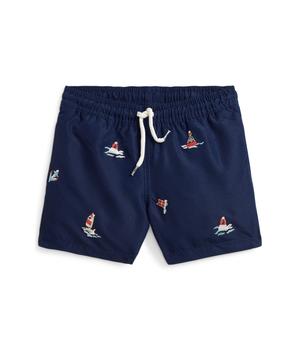 商品Ralph Lauren | Traveler Swim Trunks (Little Kids),商家Zappos,价格¥344图片