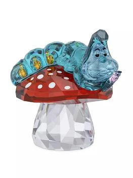 Swarovski | Alice In Wonderland Caterpillar Crystal Figurine,商家Saks Fifth Avenue,价格¥1876