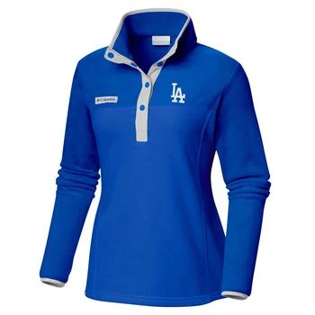 推荐Columbia Dodgers Benton Springs Half-Snap Sweatshirt - Women's商品