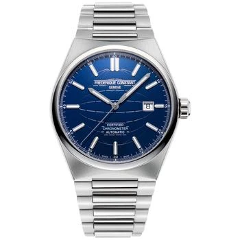 推荐Men's Swiss Automatic COSC Highlife Stainless Steel Bracelet Watch 41mm商品