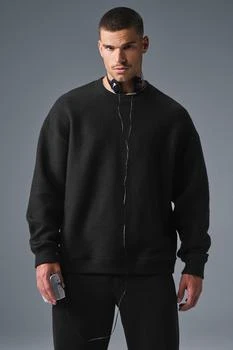 Alo | Triumph Restore Crew Neck Sweatshirt - Black,商家Alo yoga,价格¥458