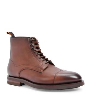 推荐Leather Colin Lace-Up Boots商品