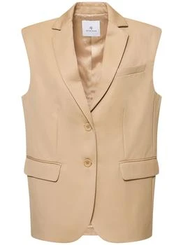 ANINE BING | Tay Wool Vest,商家LUISAVIAROMA,价格¥1501