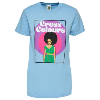 Crossover Culture, Cross Colours | Cross Colours Empower the Culture T-Shirt - Women's商品图片 7.4折, 满$120减$20, 满$75享8.5折, 满减, 满折