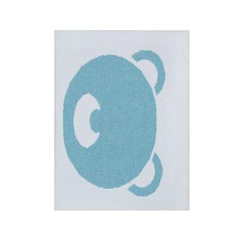 商品Little Bear | Little Bear Light Blue Blanket For Baby Boy With Embroidered Light Blue Bear,商家Italist,价格¥1412图片