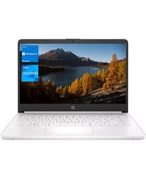 HP | 14" Laptop, Intel Celeron N4120, 4GB DDR4 RAM, 64GB eMMC, Wi-Fi 5, Windows 11 Home, White,商家Macy's,价格¥1509