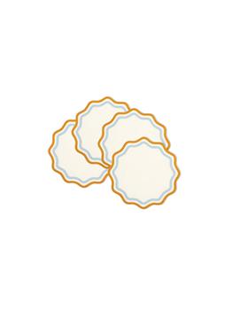 商品Misette | Color Block Embroidered Linen Placemats, Set of 4,商家KIRNA ZABÊTE,价格¥1593图片