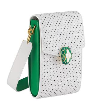 bvlgari包, BVLGARI | x Casablanca Leather Phone Pouch商品图片 