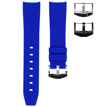美国劳力士手表, Horus Watch Straps | For Rolex Sea-Dweller Deepsea Integrated Gulfstream Blue Rubber Watch Band 21MMCEDS-GSBL商品图片 9.5折