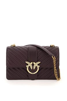 pinko bag链条包, PINKO | Pinko Love Classic Icon Quilted Chain Linked Crossbody Bag商品图片 8.6折