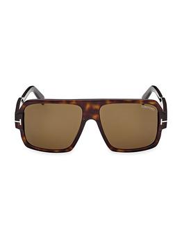 tom ford墨镜评价, Tom Ford | 58MM Square Sunglasses商品图片 