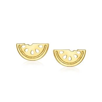 RS Pure | RS Pure by Ross-Simons 14kt Yellow Gold Watermelon Earrings,商家Premium Outlets,价格¥1007