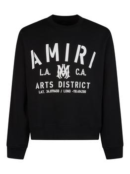 AMIRI | Amiri Logo-Printed Crewneck Sweatshirt商品图片,8.6折