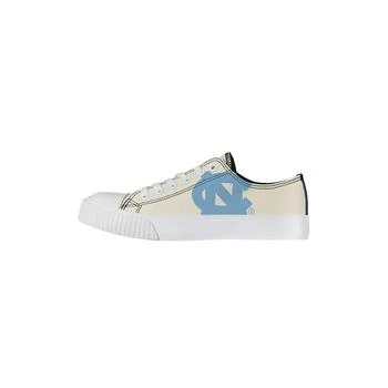 FOCO | Women's Cream North Carolina Tar Heels Low Top Canvas Shoes,商家Macy's,价格¥447