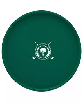 Kraftware | Pastimes 14" Round Golf Serving Tray,商家Macy's,价格¥419