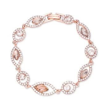 Givenchy | Rose Gold-Tone Round & Marquise Crystal Flex Bracelet 7折