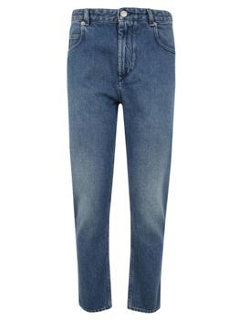 推荐Isabel Marant Étoile Straight-Leg Cropped Jeans商品