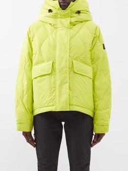 推荐Alpine quilted nylon hooded ski jacket商品