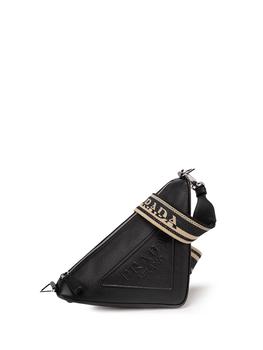 Prada | Prada Saffiano Leather `Prada Triangle` Bag商品图片,额外8.5折, 额外八五折