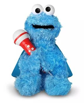 Singing Machine | Plush Toy Karaoke Backpack with Microphone, Speaker, Songs Sound Effects, Sesame Street Cookie Monster,商家Macy's,价格¥221