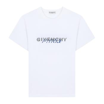 Givenchy | Givenchy 纪梵希 男士白色短袖T恤 BM70WW3002-100商品图片,满$100享9.5折, 满折