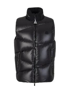 Moncler | Moncler Logo Patch Zip-Up Padded Vest 8.6折