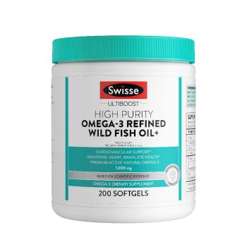 商品Swisse | Swisse高纯度鱼油软胶囊200粒,商家Bonded Warehouse Collection Store,价格¥146图片