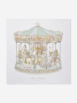 商品Atelier Choux | Baby Carousel Swaddle in White,商家Childsplay Clothing,价格¥378图片