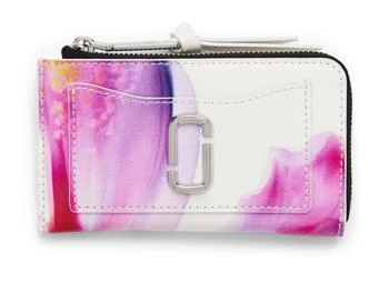 Marc Jacobs The Future Floral Utility Snapshot Top Zip Multi Wallet