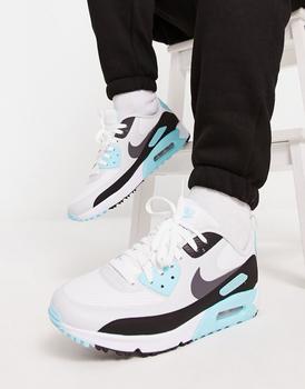 Nike Golf, NIKE | Nike Golf Air Max 90 shoes in blue and grey商品图片 