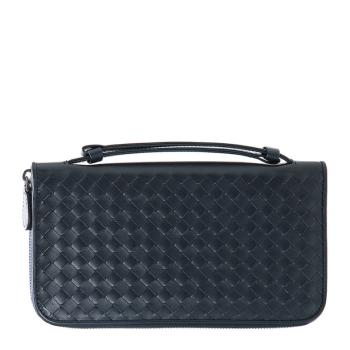 商品Bottega Veneta | Bottega Veneta 葆蝶家 男士深蓝色牛皮手拿包 169730-V4651-4013,商家Beyond Chinalux,价格¥5519图片