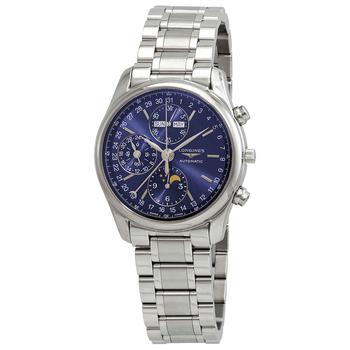 longines master, Longines | Master Collection Complete Calendar Chronograph Automatic Blue Dial Mens Watch L26734926商品图片 7.1折