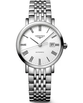 Longines | Longines Elegant Collection Automatic White Dial Steel Women's Watch L4.310.4.11.6 7.5折, 独家减免邮费