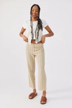 商品UO Anya Yarn-Dyed Trouser Pant,商家Urban Outfitters,价格¥42图片