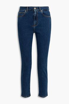 推荐Mid-rise slim-leg jeans商品