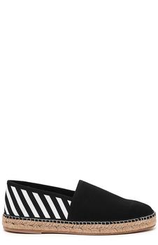 Off-White | Off-White Diag-Stripe Slip-On Espadrilles商品图片,8.5折×额外9折, 额外九折