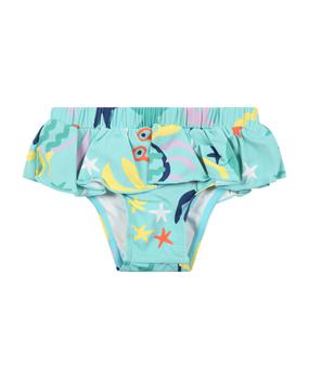 商品Stella McCartney | Light-blue Swim-briefs For Baby Girl With Marine-themed Designs,商家Italist,价格¥602图片