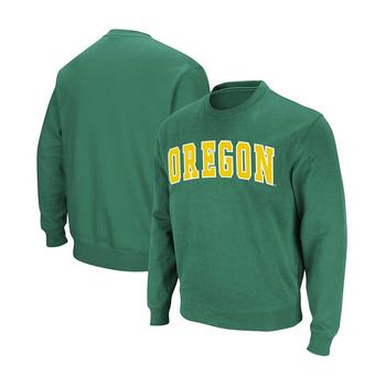 推荐Men's Green Oregon Ducks Arch and Logo Sweatshirt商品