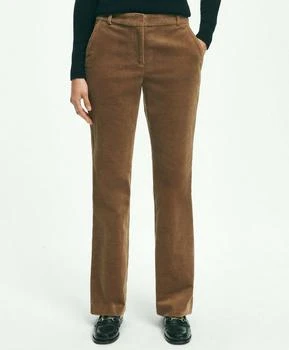 Brooks Brothers Cotton Wide-Wale Corduroy Trousers