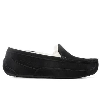 推荐Kids Ascot Slipper - Black Suede商品