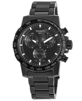 Tissot Supersport Chrono Black Dial Black Stainless Steel Men's Watch T125.617.33.051.00