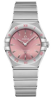 推荐Omega Quartz Pink Dial Ladies Watch 131.10.28.60.11.001商品